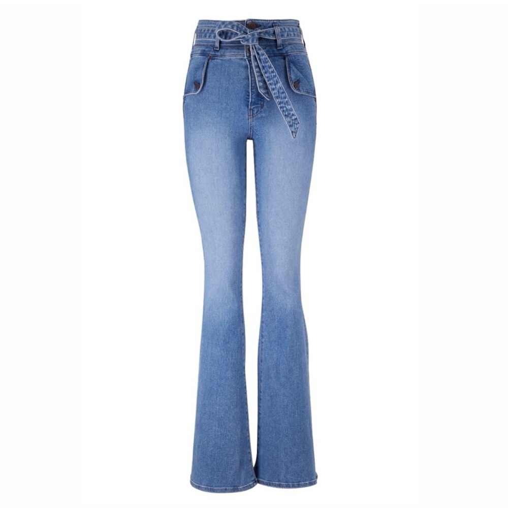 VERONICA BEARD Giselle Skinny Flare Jean